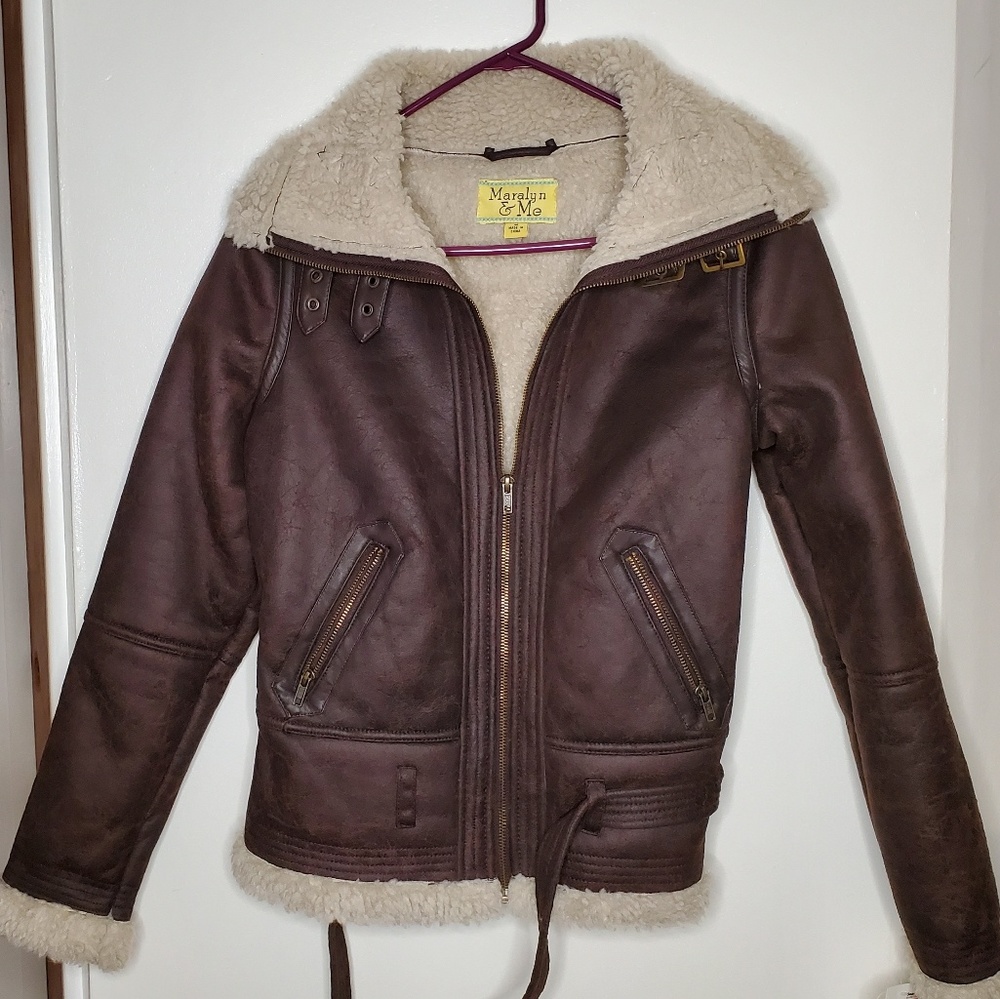 🆕️ Brand New Maralyn & Me Faux Fur Jacket